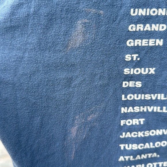 Def Leppard graphic concert T tour 2017 United States/Canada blue 2XL - Picture 4 of 9